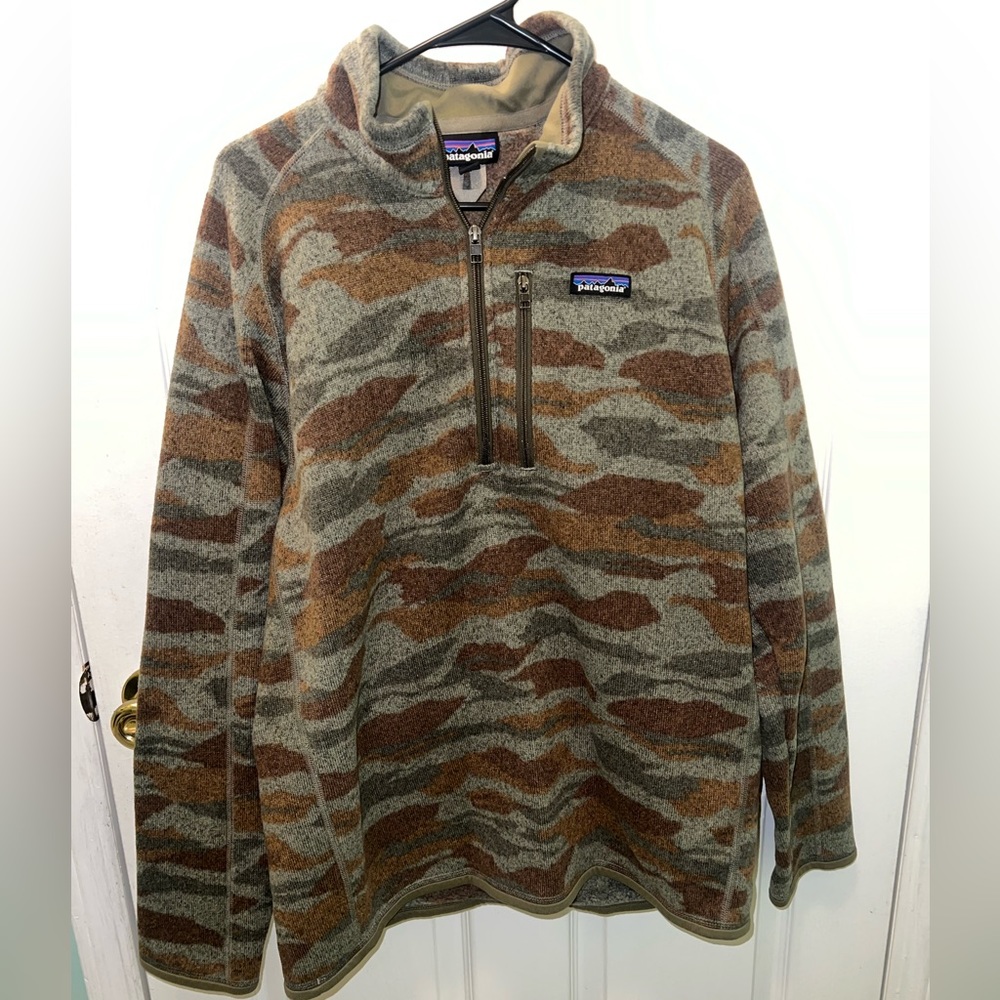 Patagonia 1/4 zip sweater men’s size L